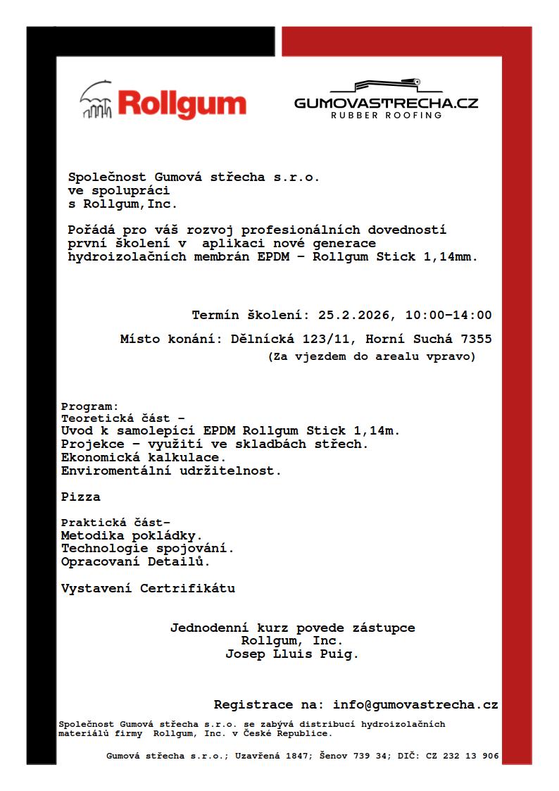 Certifikát Gumovastrecha